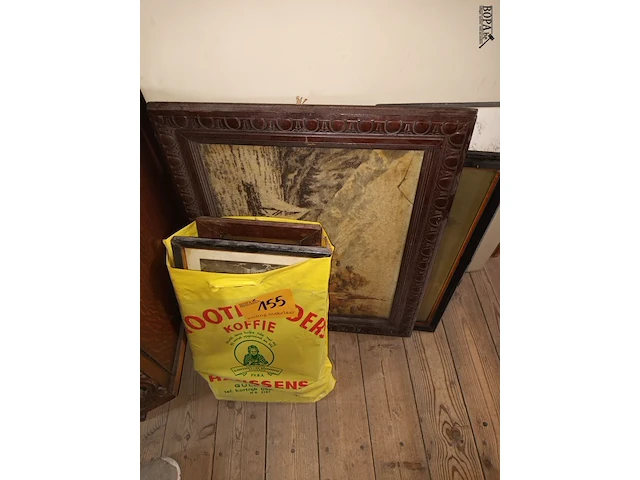 Lot 155 - oude kaders. 11 stuks - afbeelding 4 van  5