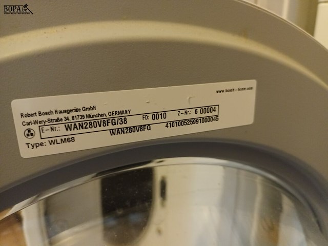 Lot 155 - wasmachine bosch - afbeelding 4 van  4