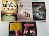 Lot 156 - lot boeken, diverse auteurs, romans, 5 stuks - afbeelding 2 van  2