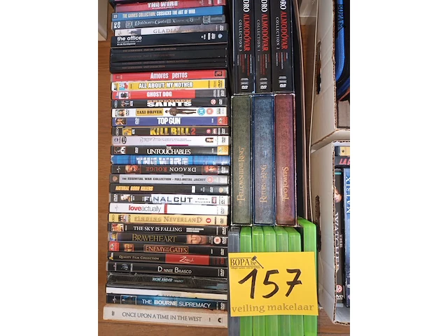 Lot 157 - dvd’s en xbox games. 4 dozen - afbeelding 4 van  8