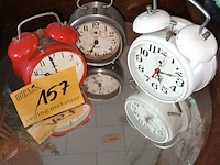 Lot 157 - wekkers. 3 stuks - afbeelding 2 van  3