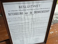 Lot 158 - kapstok en kader - afbeelding 4 van  4