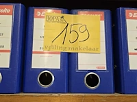 Lot 159 - archief bakken en mappen 10 stuks - afbeelding 2 van  4
