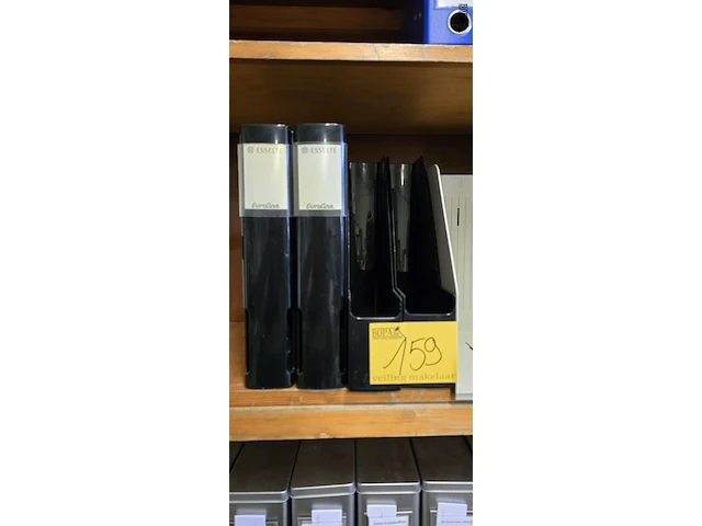 Lot 159 - archief bakken en mappen 10 stuks - afbeelding 3 van  4