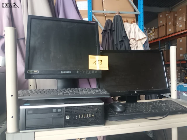 Lot 159 - desktop hp - afbeelding 1 van  5