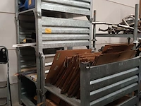 Lot 159 - gegalvaniseerde stapelbak. 8 stuks - afbeelding 1 van  4