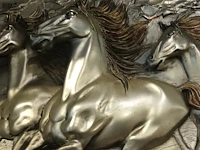 Lot 159 - verzilverd kunstwerk - afbeelding 3 van  3