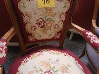 Lot 16 - armstoel louis xv - afbeelding 2 van  5