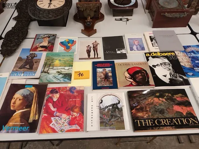 Lot 16 - kunstboeken. 22 stuks - afbeelding 1 van  6