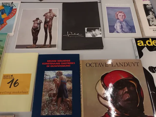 Lot 16 - kunstboeken. 22 stuks - afbeelding 4 van  6