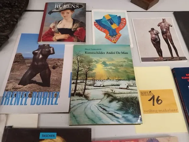 Lot 16 - kunstboeken. 22 stuks - afbeelding 5 van  6