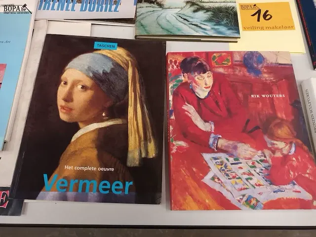 Lot 16 - kunstboeken. 22 stuks - afbeelding 6 van  6