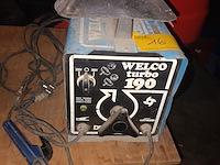 Lot 16 - lasapparaat welco turbo 190