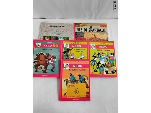 Lot 16 - lot stripverhalen, 6 stuks, sleen en vandersteen - afbeelding 1 van  1