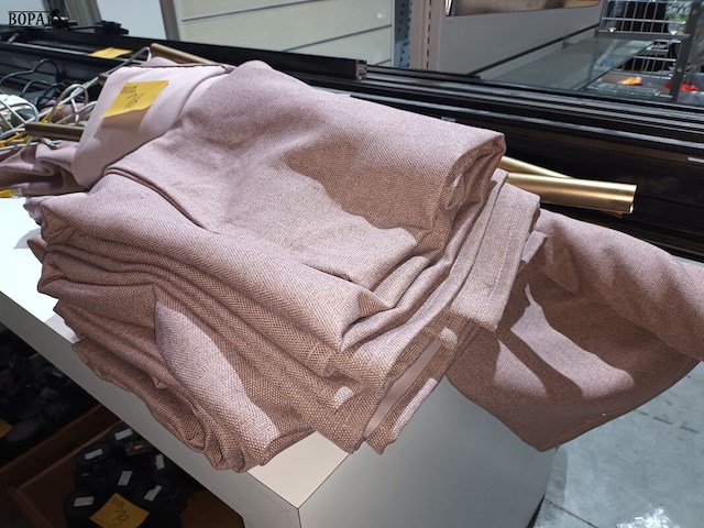 Lot 16 - pashok gordijnen. 5 stuks - afbeelding 2 van  4