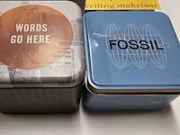 Lot 16 - polshorloges merk fossil 2 stuks - afbeelding 2 van  8