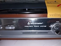 Lot 16 - radio/platenspeler soundmaster - afbeelding 3 van  5