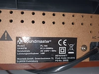 Lot 16 - radio/platenspeler soundmaster - afbeelding 5 van  5