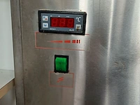 Lot 16 - rvs frigowerktafel - afbeelding 2 van  5