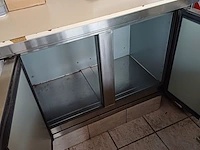 Lot 16 - rvs frigowerktafel - afbeelding 4 van  5