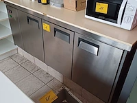 Lot 16 - rvs frigowerktafel - afbeelding 5 van  5