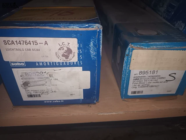Lot 16 - schokdempers en repair kits. 6 stuks - afbeelding 4 van  8