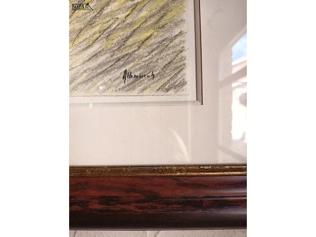 Lot 16 - tekening naakt get. allemeersch - afbeelding 2 van  3