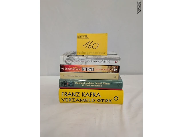 Lot 160 - lot boeken, diverse auteurs, romans, 5 stuks - afbeelding 1 van  2