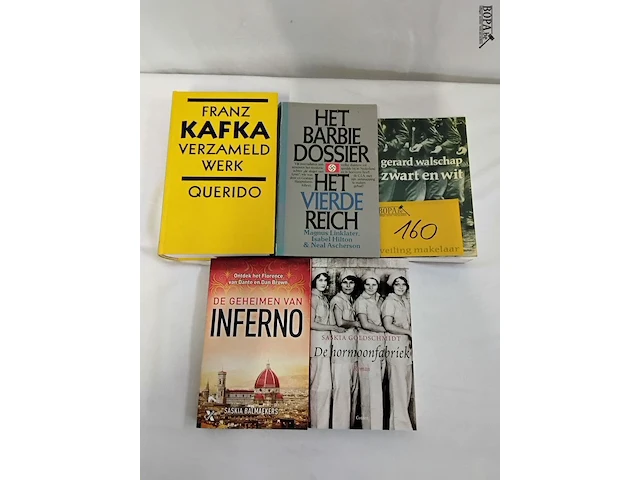 Lot 160 - lot boeken, diverse auteurs, romans, 5 stuks - afbeelding 2 van  2