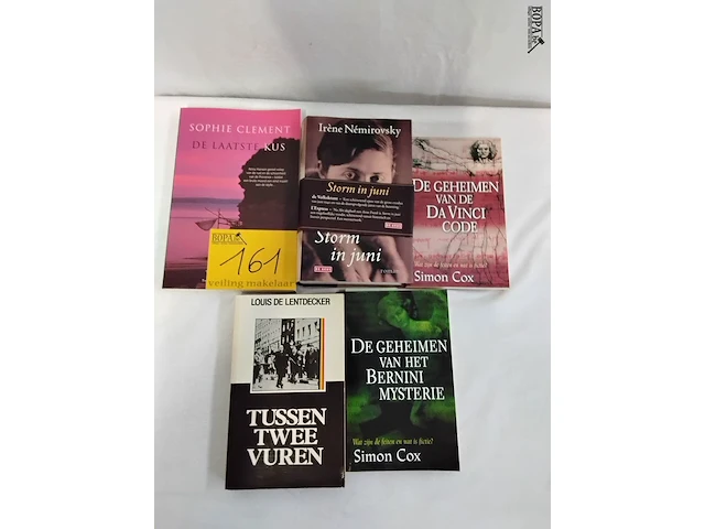 Lot 161 - lot boeken, diverse auteurs, romans, 5 stuks - afbeelding 2 van  2