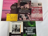 Lot 161 - lot boeken, diverse auteurs, romans, 5 stuks - afbeelding 2 van  2