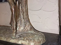 Lot 162 - hert op marmer - afbeelding 3 van  5