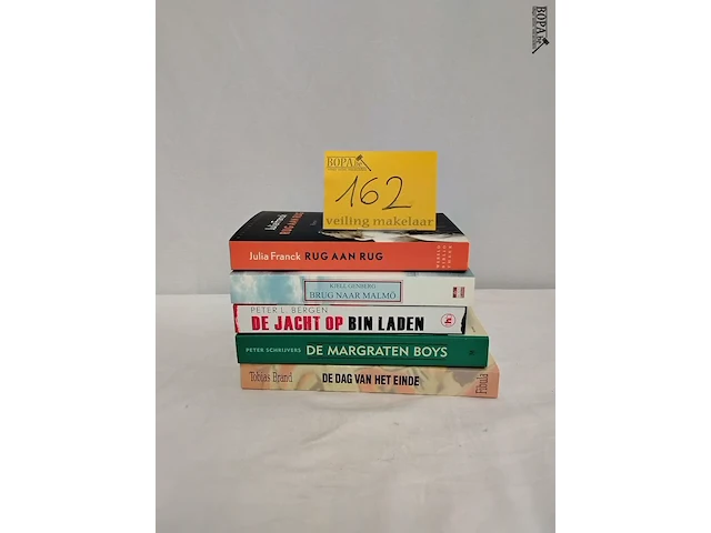 Lot 162 - lot boeken, diverse auteurs, romans, 5 stuks - afbeelding 1 van  2