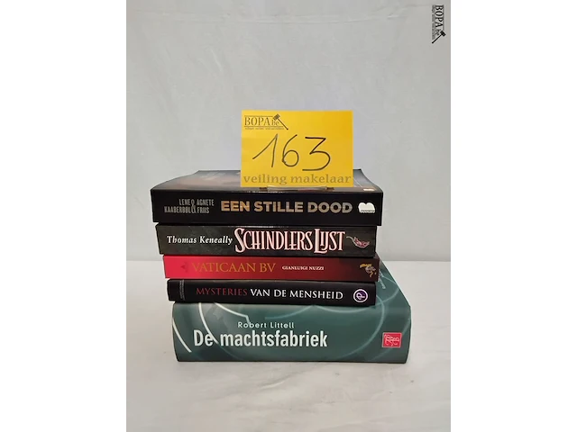 Lot 163 - lot boeken, diverse auteurs, romans, 5 stuks - afbeelding 1 van  2