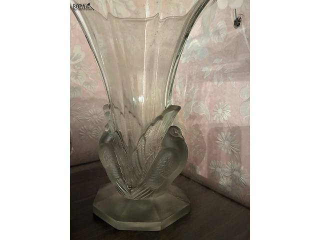 Lot 163 - vaas met vogels - afbeelding 2 van  3