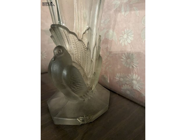 Lot 163 - vaas met vogels - afbeelding 3 van  3