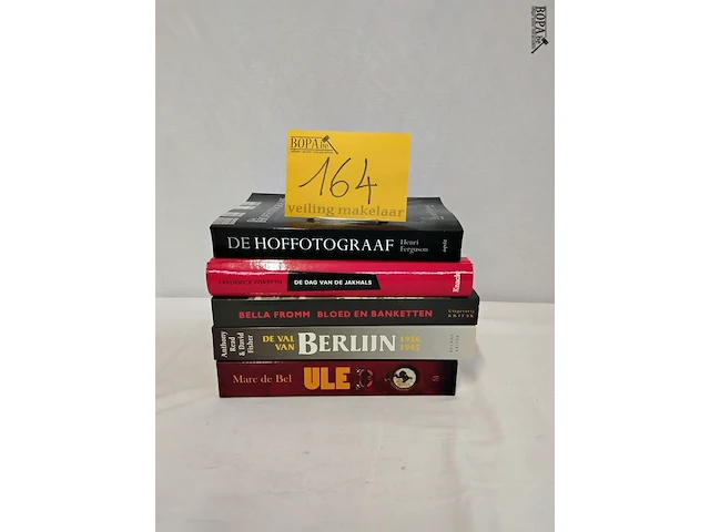Lot 164 - lot boeken, diverse auteurs, romans, 5 stuks - afbeelding 1 van  2