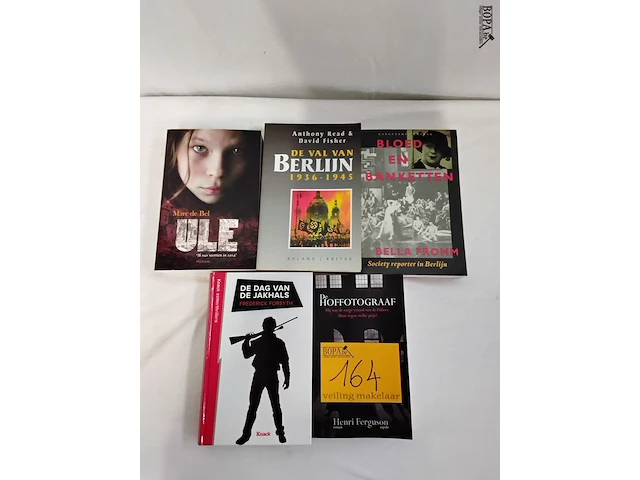 Lot 164 - lot boeken, diverse auteurs, romans, 5 stuks - afbeelding 2 van  2