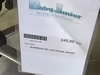 Lot 164 - nieuwe bureaustoel zwarte stof - afbeelding 3 van  3