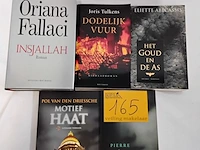 Lot 165 - lot boeken, diverse auteurs, romans, 5 stuks - afbeelding 2 van  2