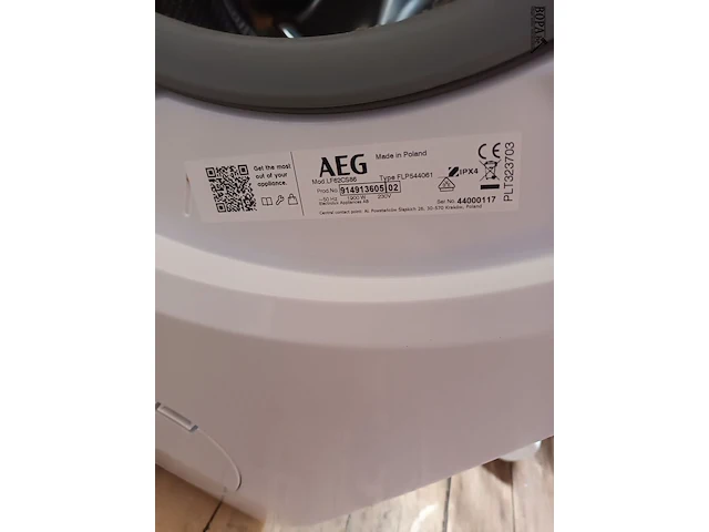 Lot 165 - wasmachine aeg - afbeelding 5 van  5