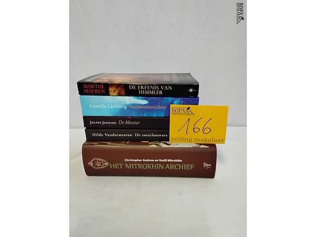 Lot 166 - lot boeken, diverse auteurs, romans, 5 stuks - afbeelding 1 van  2