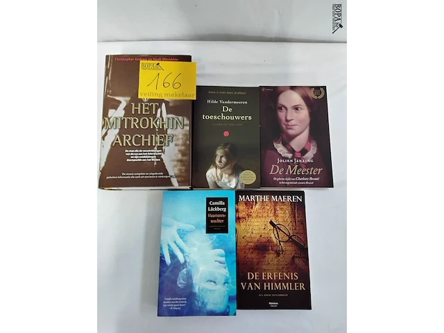 Lot 166 - lot boeken, diverse auteurs, romans, 5 stuks - afbeelding 2 van  2