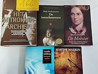 Lot 166 - lot boeken, diverse auteurs, romans, 5 stuks - afbeelding 2 van  2