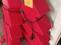 Lot 166 - pvc kerstboomlampen. 2 stuks - afbeelding 2 van  3