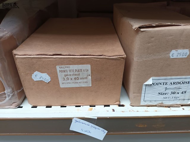 Lot 167 - nagels. 87 dozen - afbeelding 6 van  7