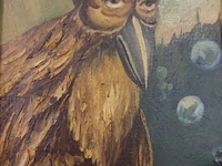 Lot 167 - schilderij coopman - afbeelding 3 van  4