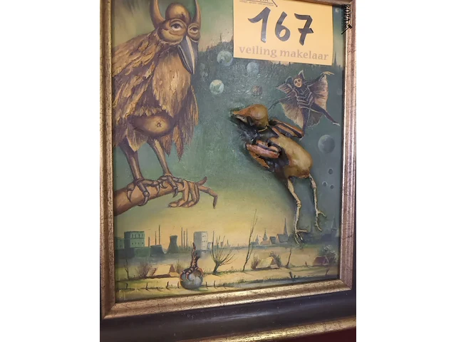Lot 167 - schilderij coopman - afbeelding 4 van  4