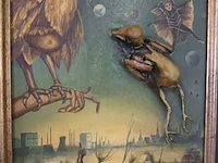 Lot 167 - schilderij coopman - afbeelding 4 van  4