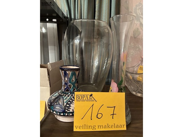 Lot 167 - set 3 vazen - afbeelding 1 van  2
